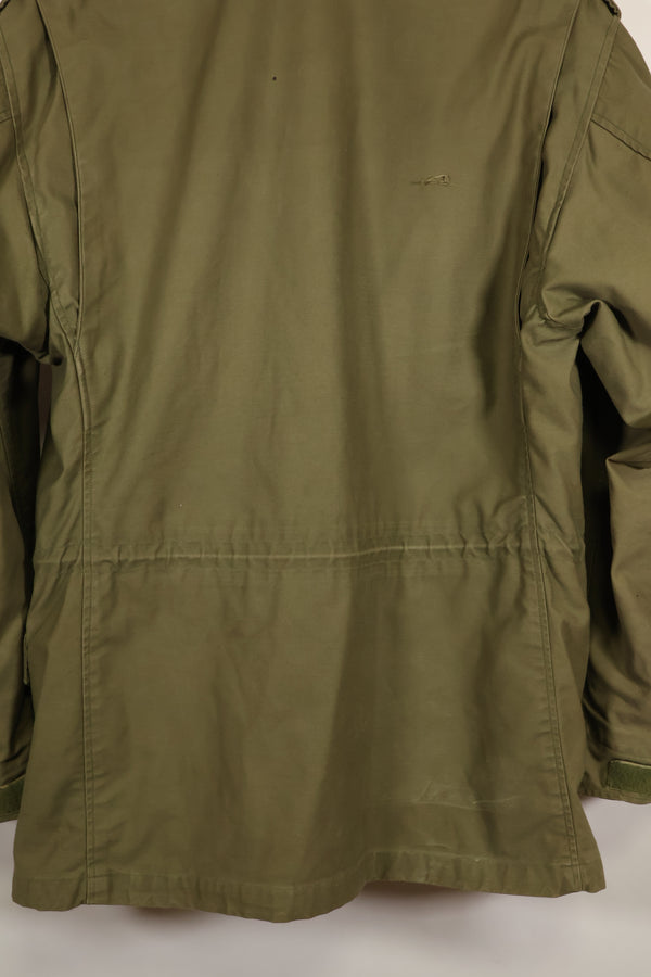 1967 Contract Lot M-R 2nd Model M65 Field Jacket Silver Zipper Used