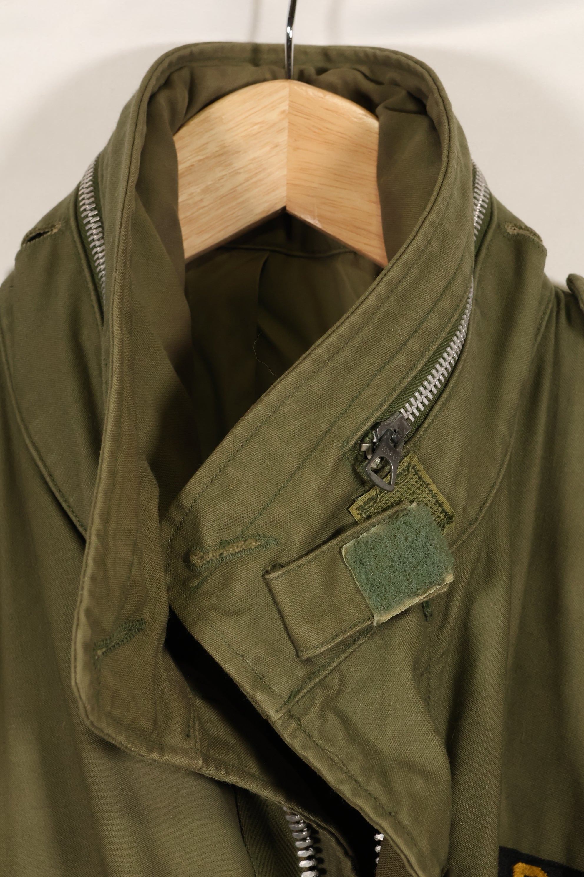 1967 Contract Lot M-R 2nd Model M65 Field Jacket Silver Zipper Used