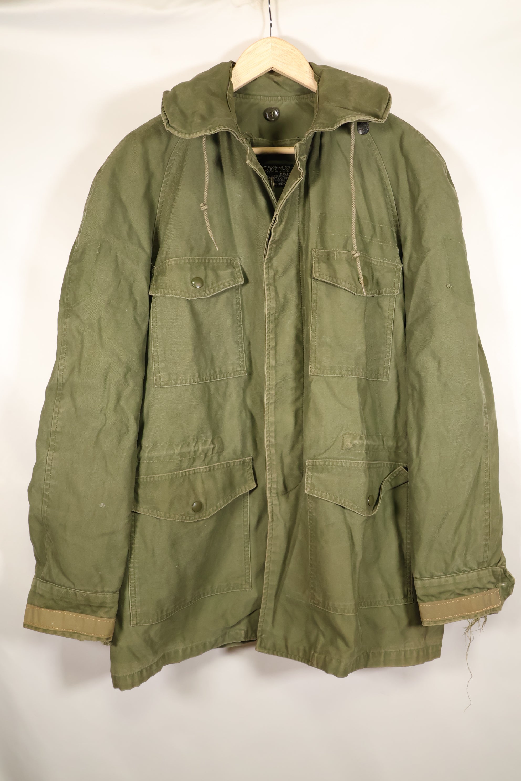 1961年契約　M-L　アメリカ空軍　USAF　地上員向け　フィールドジャケット　中古品