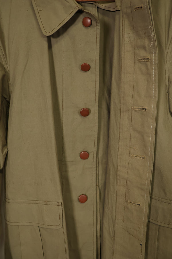 1940s Private Procurement Japanese Army Officer's Cotton Coat