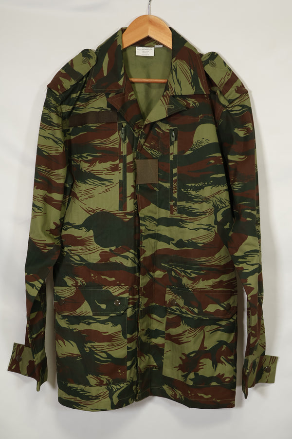 1980's French Army Lizard Camouflage Field Jacket, unused.