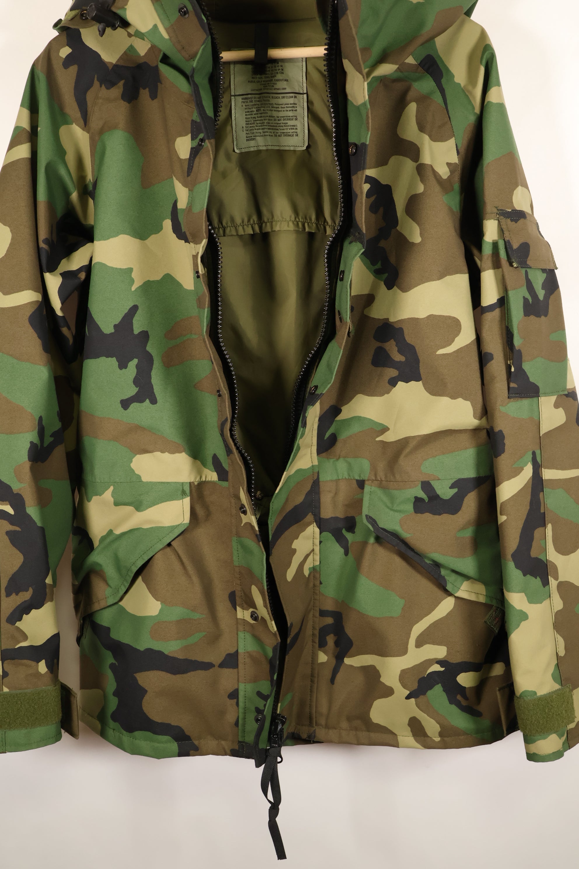 1996年製 U.S. ARMY ECWCS Gen1 ゴアテックスパーカー ウッドランドカモフラージュ Medium-Regular