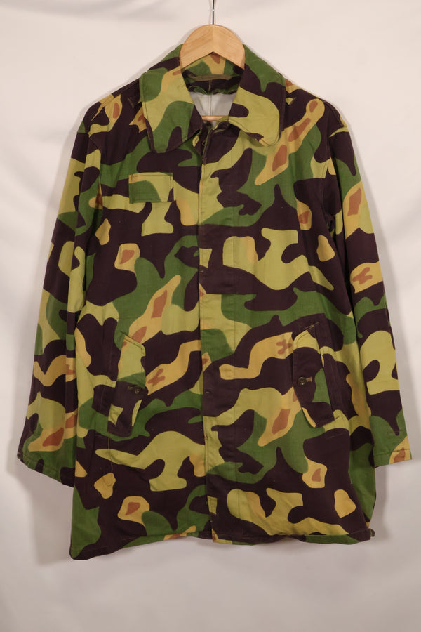 1960s Czech army Vz.60 mlok salamander camouflage jacket used
