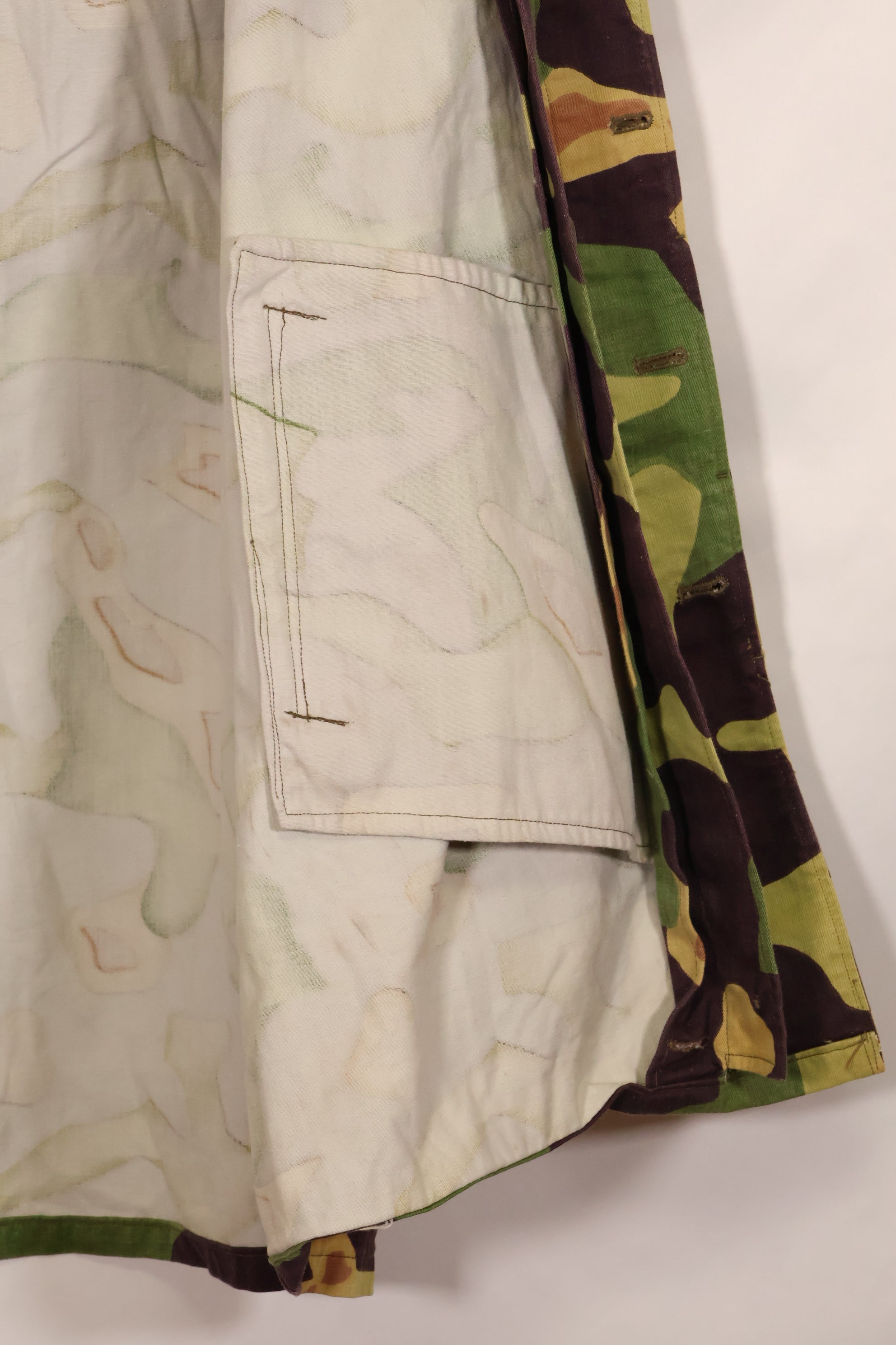 1960s Czech army Vz.60 mlok salamander camouflage jacket used