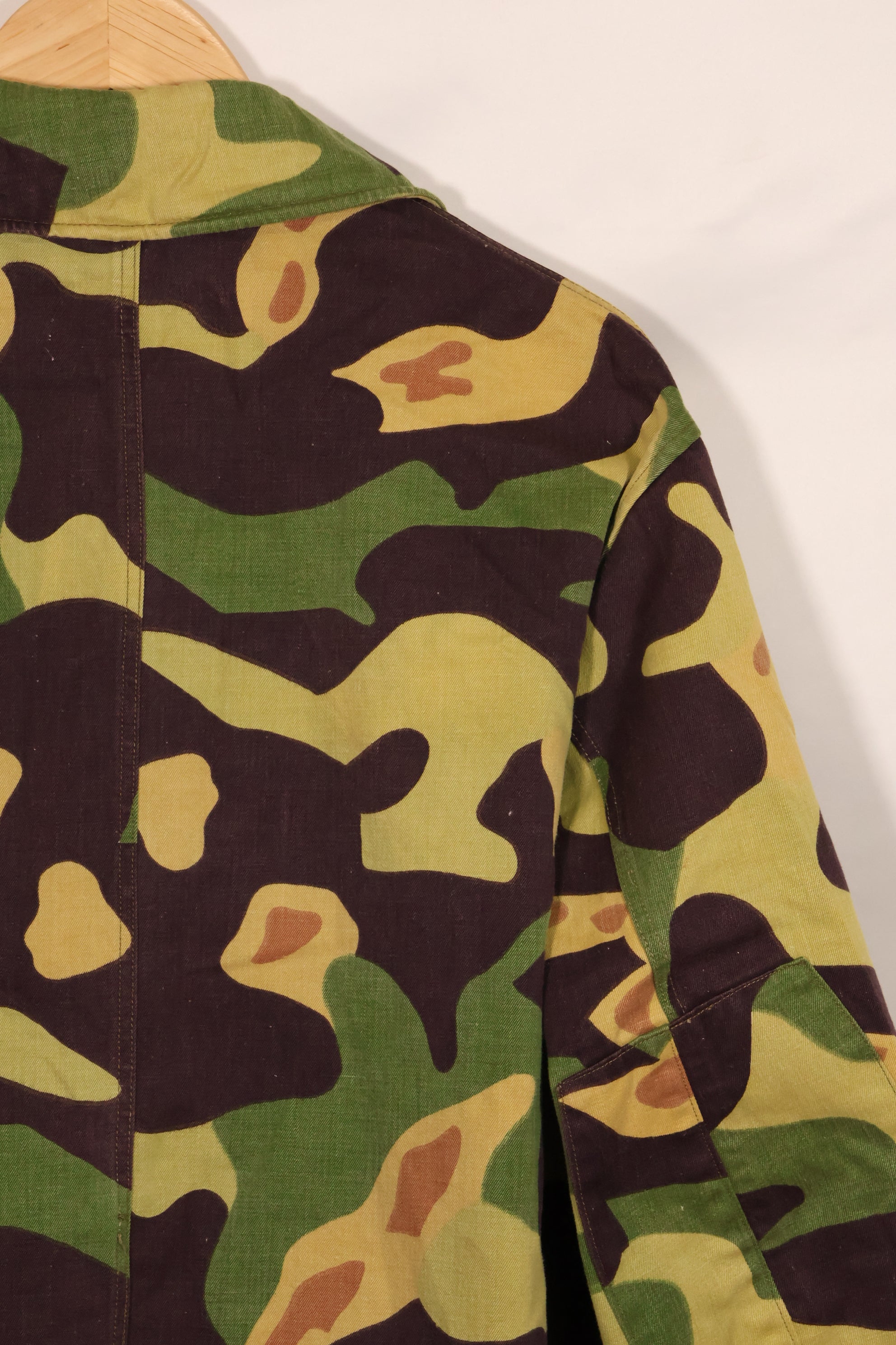 1960s Czech army Vz.60 mlok salamander camouflage jacket used