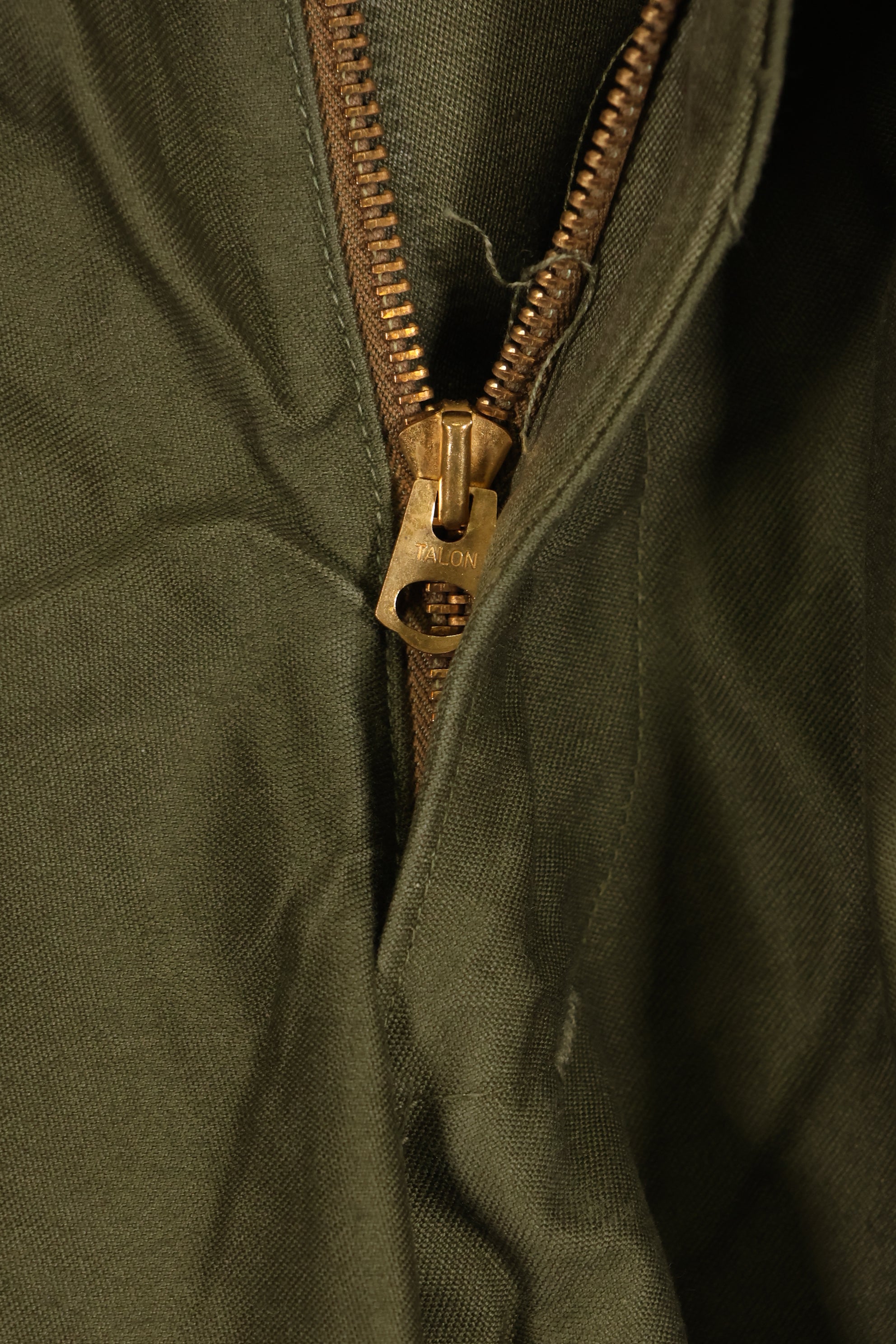 1951 Contract L-R M51 Cotton Field Pants with suspenders, used.