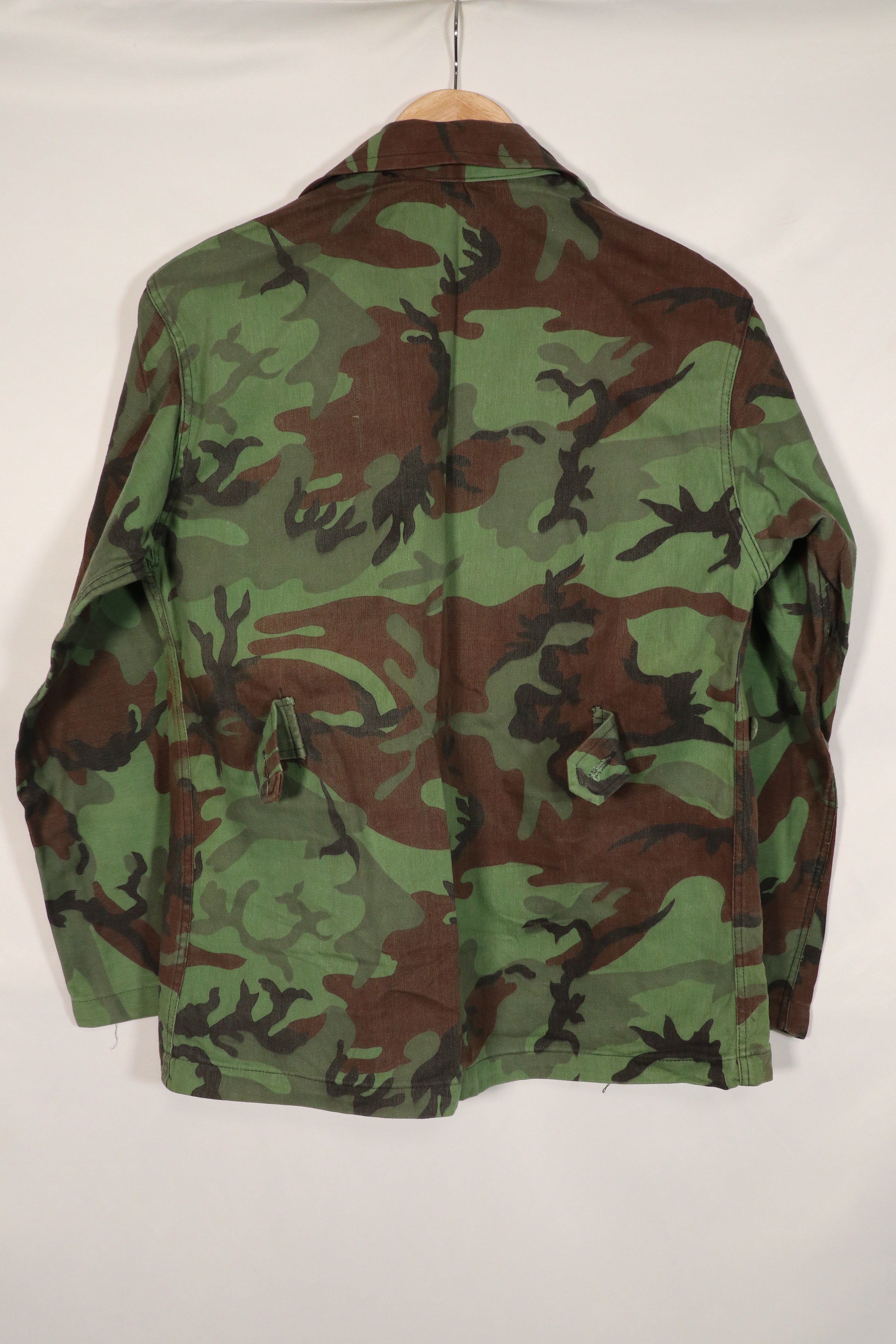 Real South Vietnam Ranger Leaf Camouflage Jacket BDQ Used B