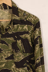 1960s lightweight fabric Okinawa Tiger jungle fatigues cut jacket, used.