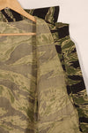 1960s lightweight fabric Okinawa Tiger jungle fatigues cut jacket, used.