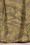 1960s lightweight fabric Okinawa Tiger jungle fatigues cut jacket, used.