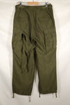 1951 Contract S-R M51 Cotton Field Pants with suspenders, used.