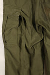 1951 Contract S-R M51 Cotton Field Pants with suspenders, used.
