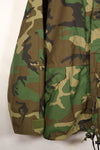 1990 Contract U.S. Army ECWCS 1st Generation Gore-Tex Parka, Woodland Camo, X-Large, Regular Fit, Used