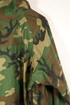 1990 Contract U.S. Army ECWCS 1st Generation Gore-Tex Parka, Woodland Camo, X-Large, Regular Fit, Used