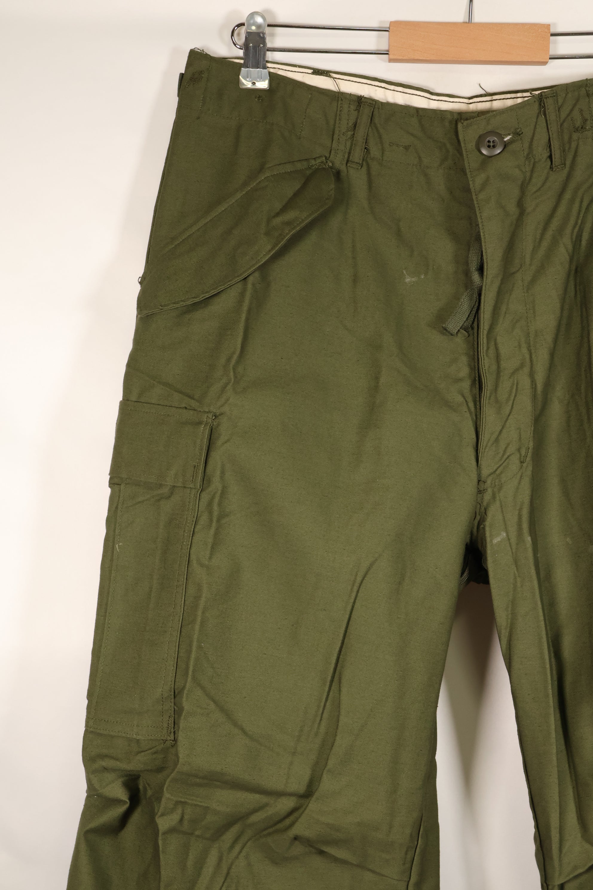 1974年契約　M-R　アメリカ軍　M65 フィールドパンツ　状態良い