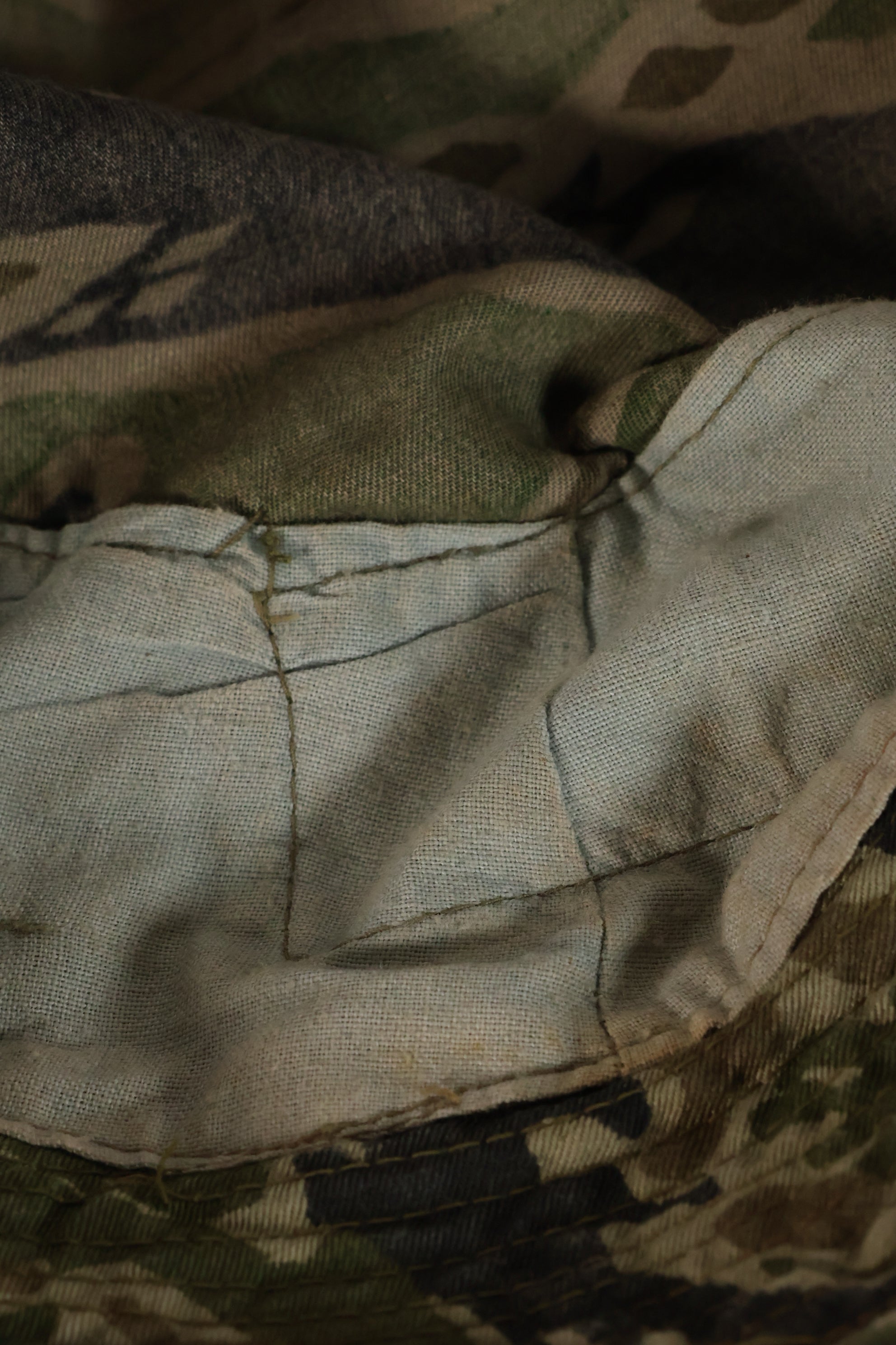 Late 1960's Late War Pattern CIDG Pattern Locally Made Booney Hat Used
