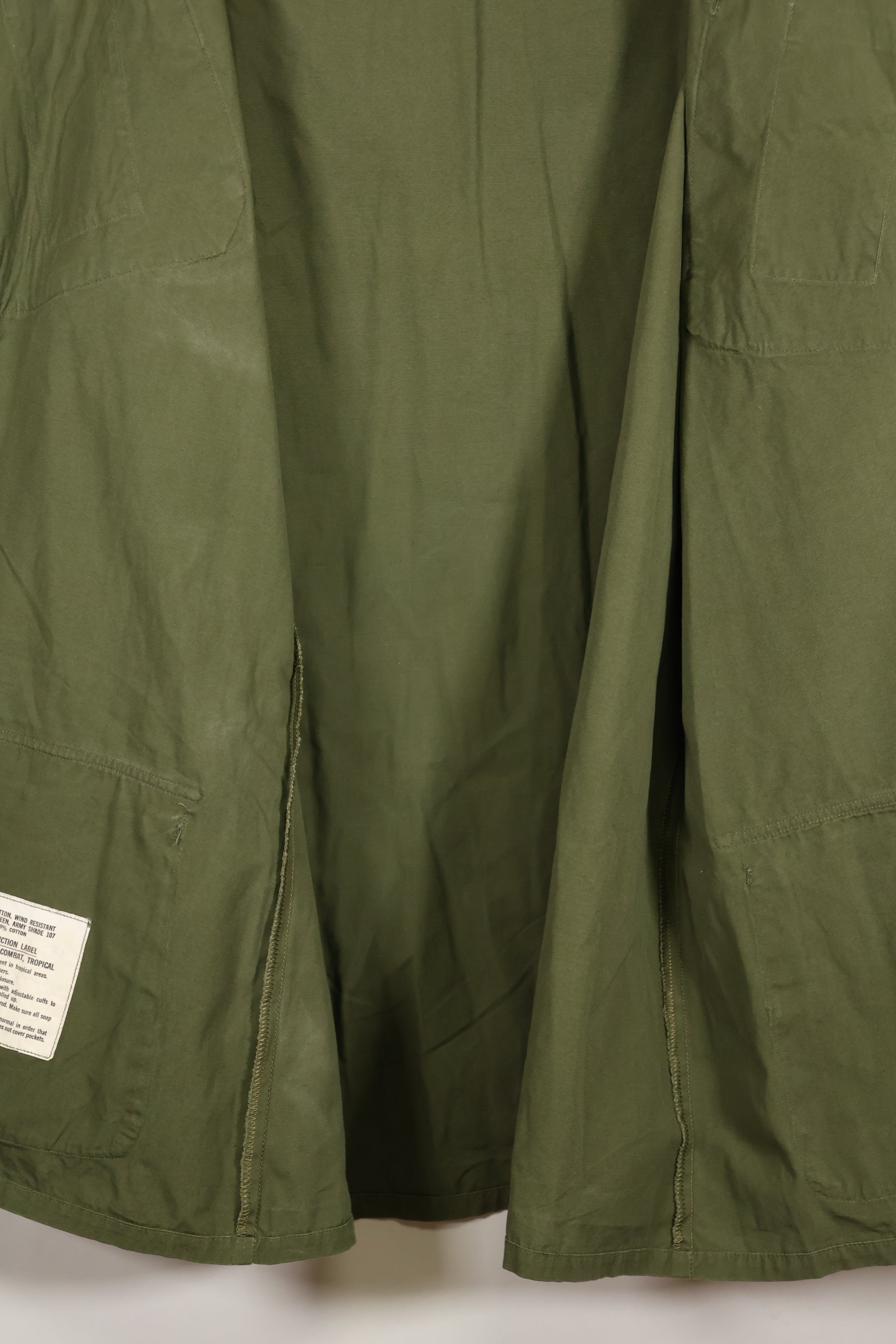 Real 1966-67 X-L-R 3rd Model Jungle Fatigue Jacket in good condition.
