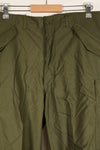 1974 Contract, M-R, Deadstock, U.S. Military, M65 Field Pants, Cargo Pants, Good Condition, NOS