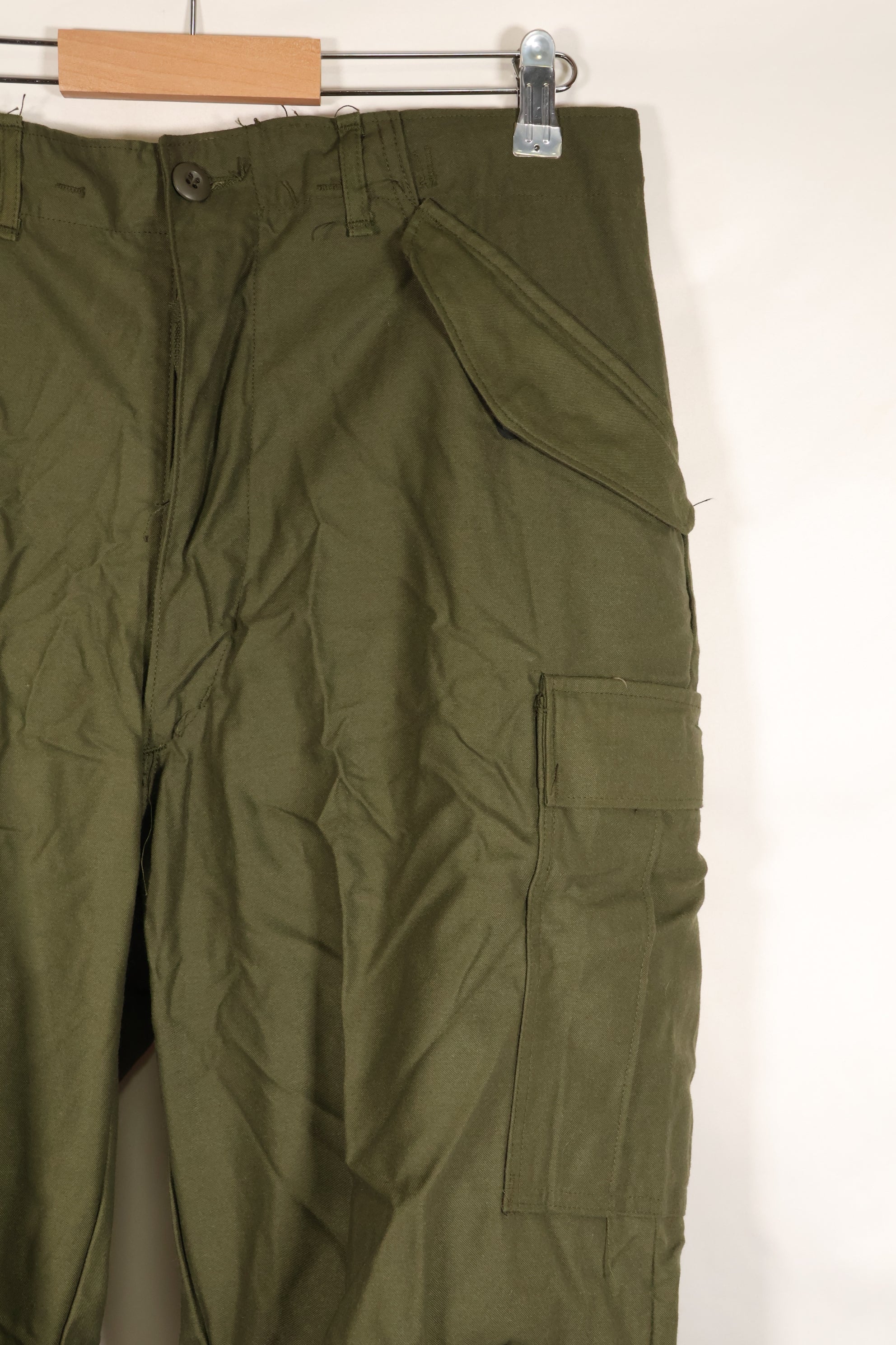 1974 Contract, M-R, Deadstock, U.S. Military, M65 Field Pants, Cargo Pants, Good Condition, NOS