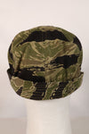 1960s Okinawa Tiger Pattern Locally Made Fishing Hat, Used