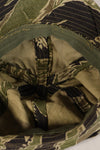 1960s Okinawa Tiger Pattern Locally Made Fishing Hat, Used