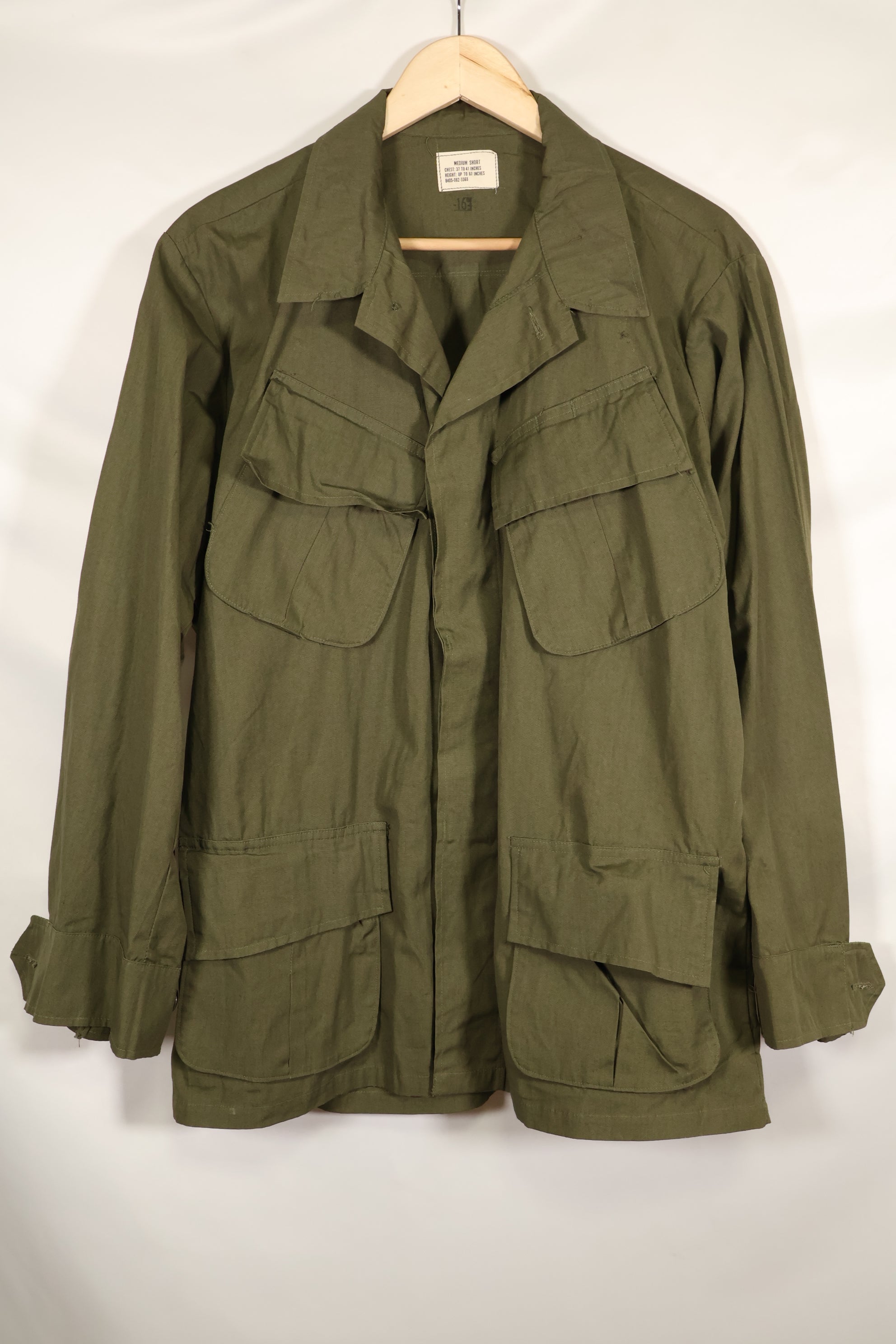 1969 Contract Deadstock M-S 3rd Model Jungle Fatigue Jacket Non Rip