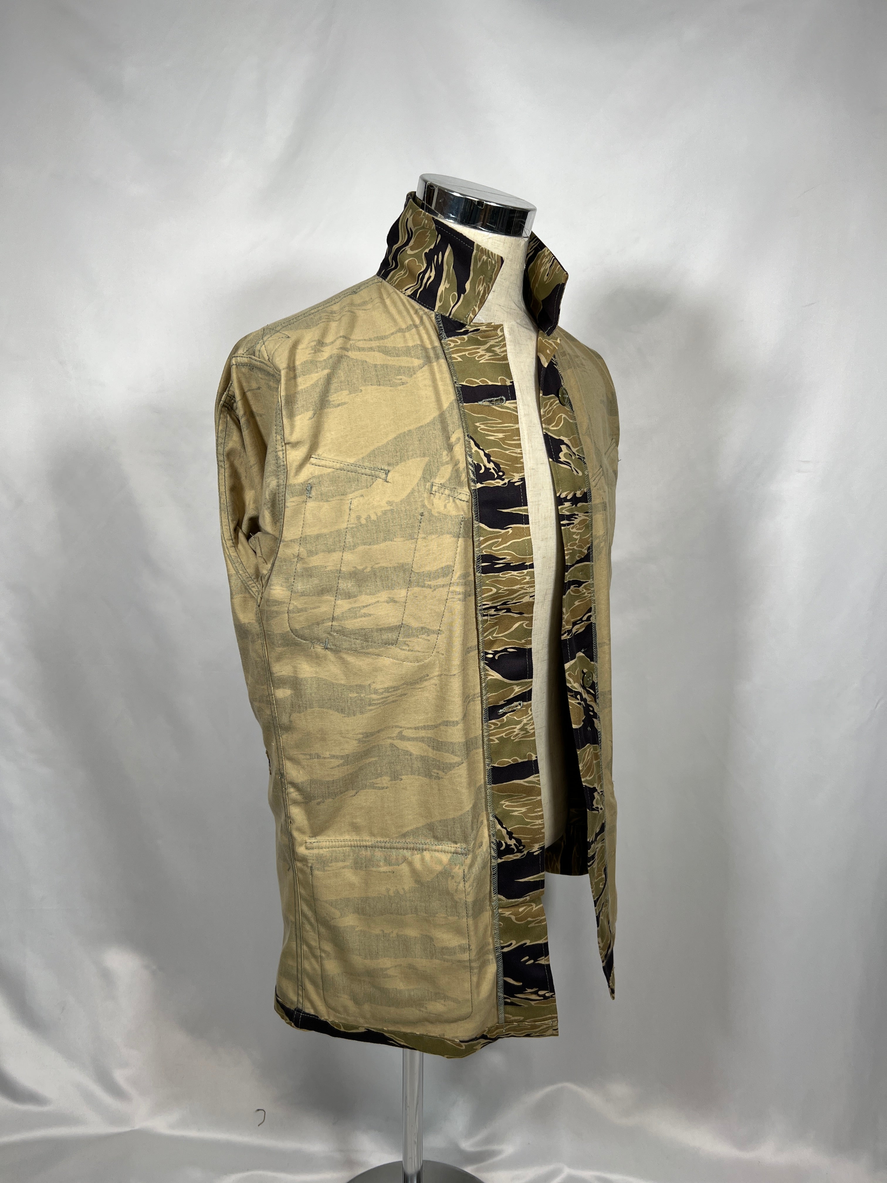 [Delivery in early March 2024]  MILITARIA 1911 Gold Tiger Stripe 2nd Model Jungle Fatigue Jacket MADE IN JAPAN