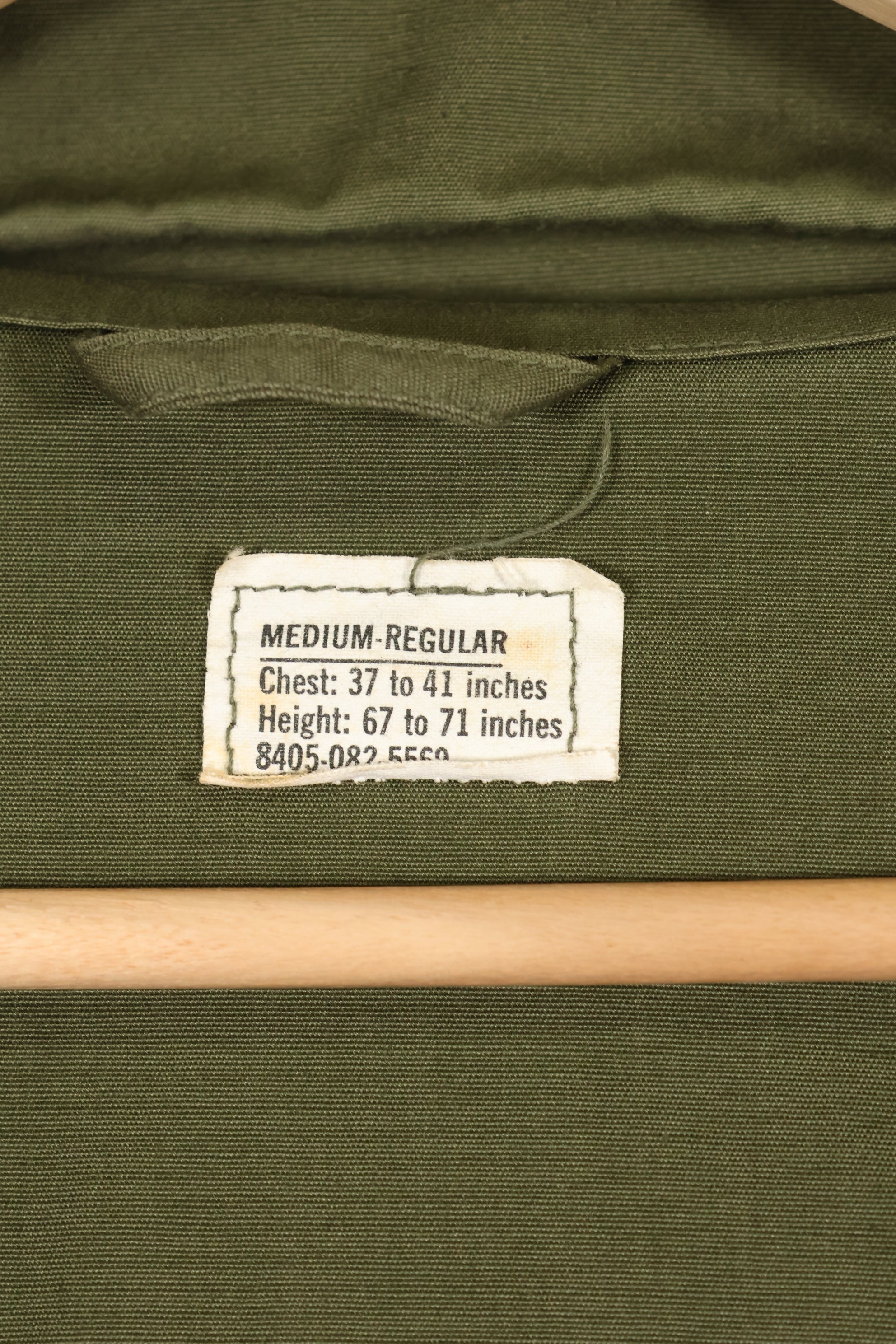 1966-67 Contract Deadstock M-R 3rd Model Jungle Fatigue Jacket Non Rip