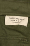 1963年契約　MEDIUM　OG-107 ユーティリティパンツ　TYPE I ベイカーパンツ　未使用品