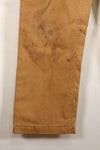 Circa 1989 | Brooks Brothers | U.S. Army | Chino pants | Spanish-American War | Unused at the time | Treated as used