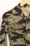 1960s Local Modified Okinawa Tiger Pattern Tiger Stripe Jacket C-1 Mike Force Used