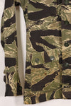 1960s Local Modified Okinawa Tiger Pattern Tiger Stripe Jacket C-1 Mike Force Used