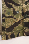 1960s Local Modified Okinawa Tiger Pattern Tiger Stripe Jacket C-1 Mike Force Used