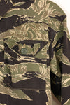 1960s Local Modified Okinawa Tiger Pattern Tiger Stripe Jacket C-1 Mike Force Used
