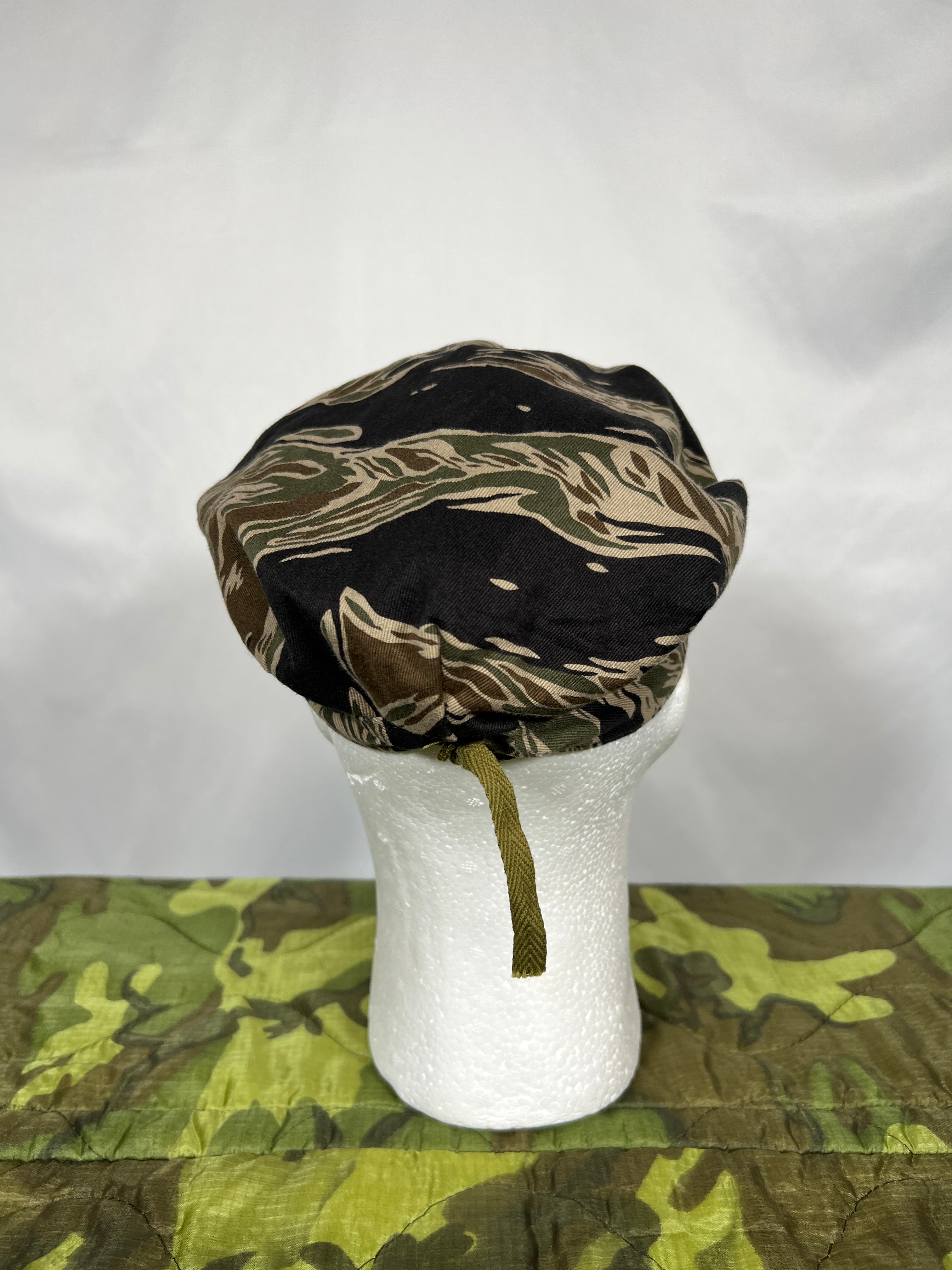 [Delivery in early March 2024]  MILITARIA 1911 Silver Tiger Stripe CIDG Patrol Hat MADE IN JAPAN