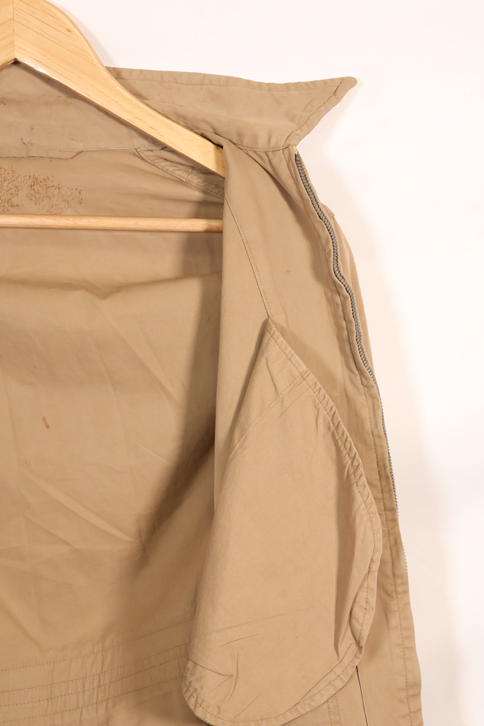 1942-43 Contract U.S. Navy M-421A SUMMER FLIGHT JACKET - Contract NXsa-5134 / Made by H.&L. Block