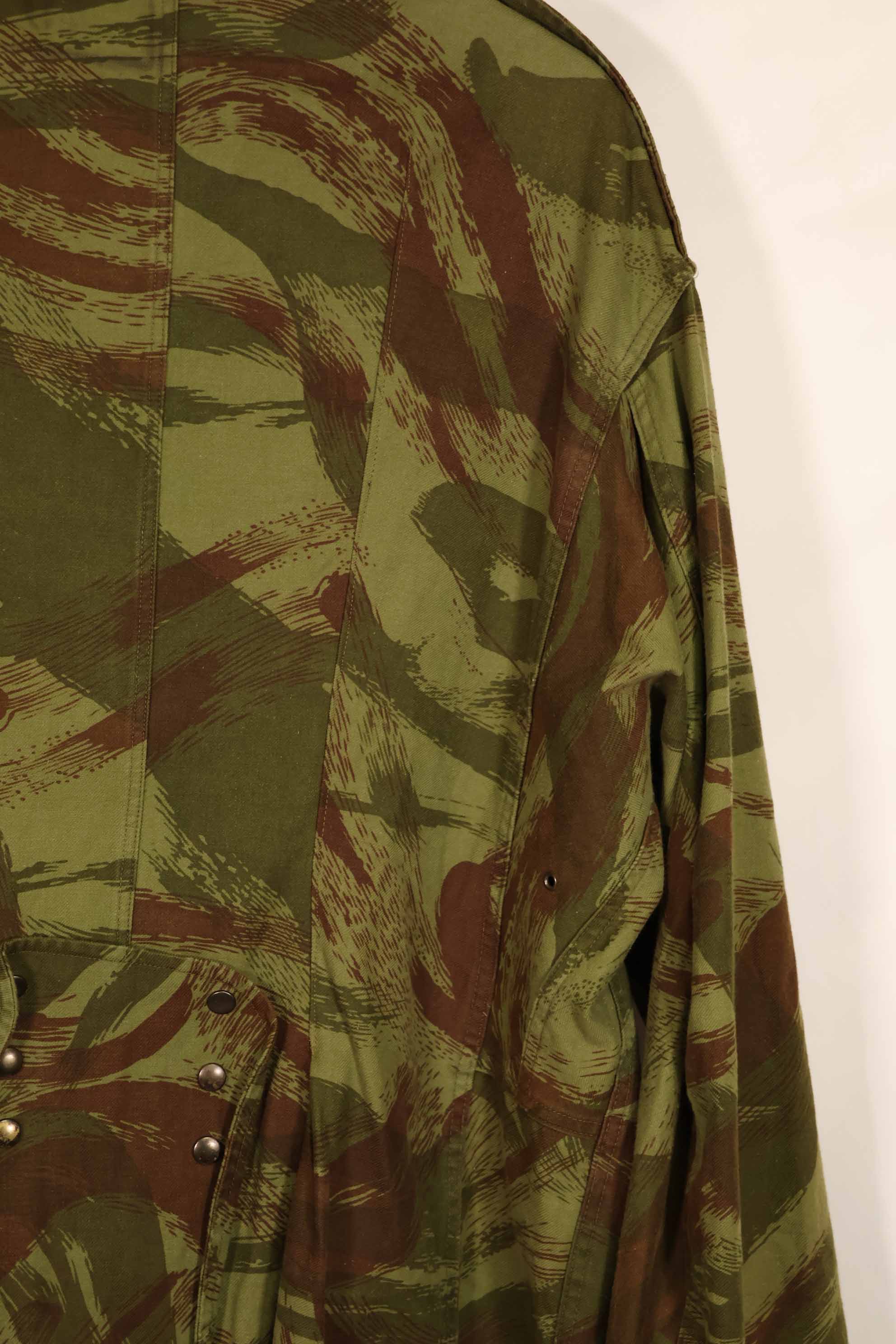 Real 1950s French Army Indochina War Lizard Camouflage TAP 47/53 Airborne Jacket