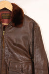 Circa 1943-45 US Navy AN-J-3a flight jacket, rare, good condition, used.