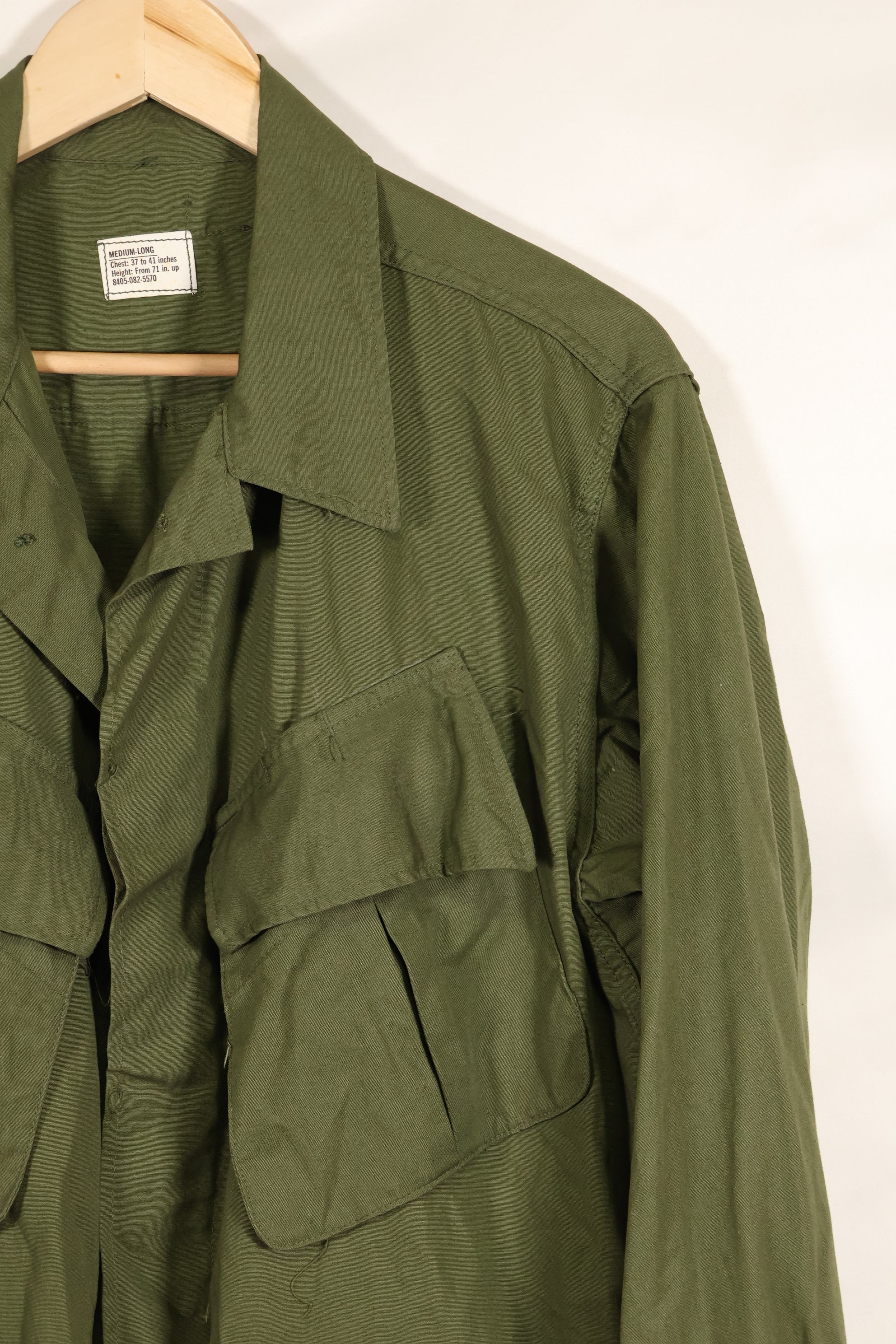 Circa 1967 M-L Deadstock 3rd Model Jungle Fatigue Jacket Non Rip