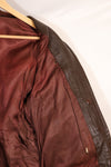Circa 1943-45 US Navy AN-J-3a flight jacket, rare, good condition, used.
