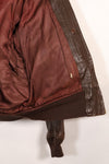 Circa 1943-45 US Navy AN-J-3a flight jacket, rare, good condition, used.