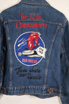Late 1970s, U.S. Air Force The 12th Commandment Tour Jacket, Levis 70505 Big E, Used