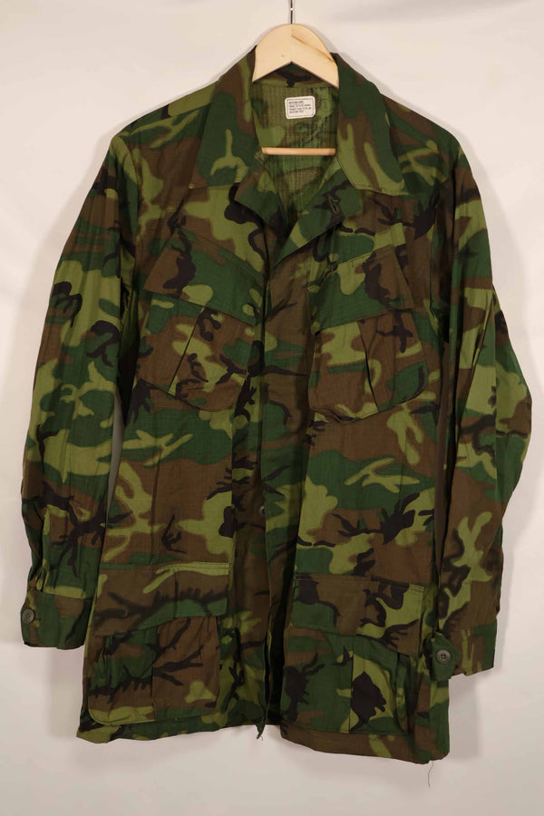 Real 1968 ERDL Camouflage Jungle Fatigue Jacket M-L Deadstock