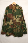 Real Rhodesian Army Rhodesian camouflage 4 pocket jacket, faded, used.