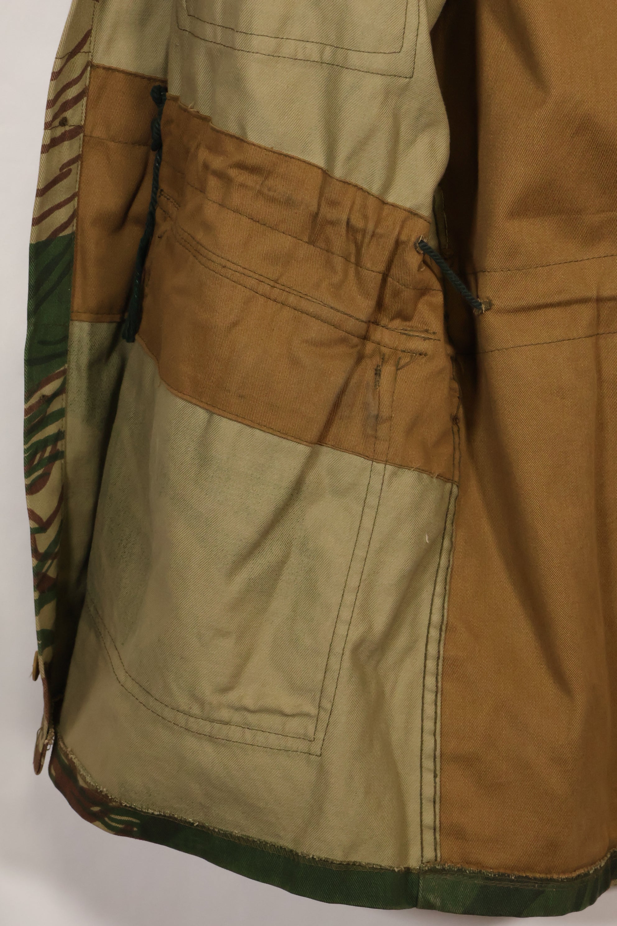 Real Rhodesian Army Rhodesian camouflage 4 pocket jacket, faded, used.