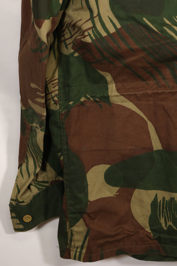 Real Rhodesian Army Rhodesian camouflage 4 pocket jacket, faded, used.
