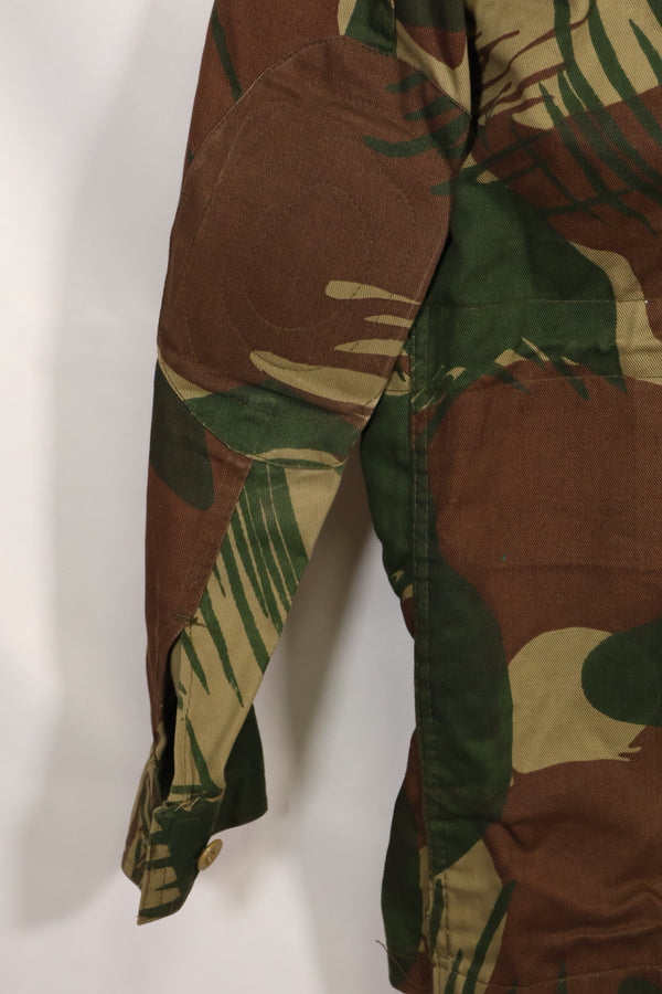 Real Rhodesian Army Rhodesian camouflage 4 pocket jacket, faded, used.