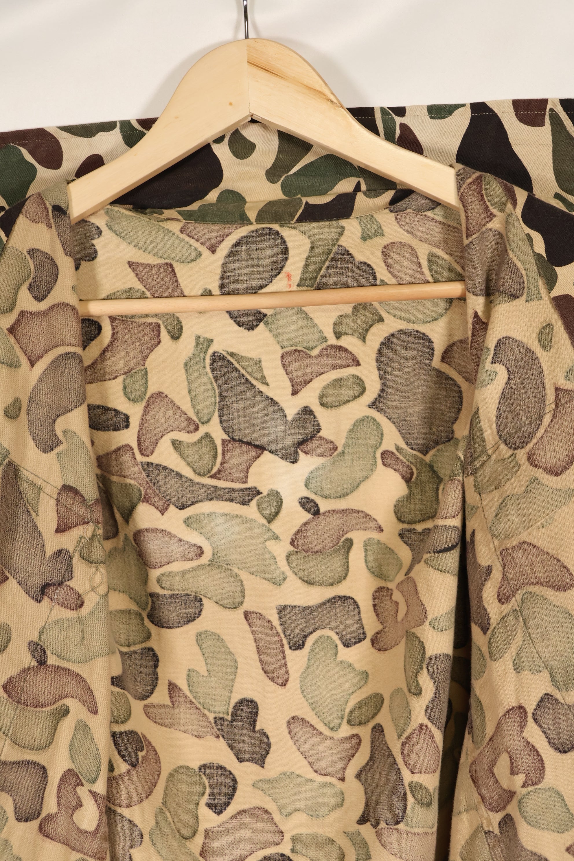 Real U.S. Army CIDG Beogum camo shirt, light fabric, good condition.