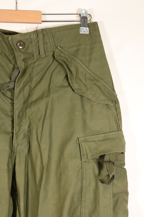 1976年契約　S-L　アメリカ軍　M65 フィールドパンツ　中古品　状態良い