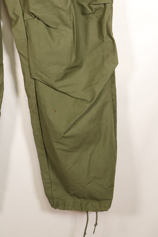 1976年契約　S-L　アメリカ軍　M65 フィールドパンツ　中古品　状態良い